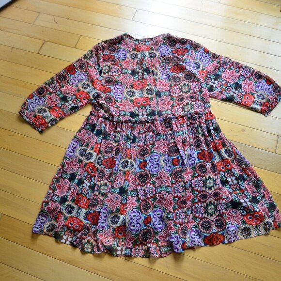 Rebecca Minkoff Floral Shirt Dress US Size 8 - Picture 10 of 13